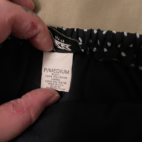 VINTAGE Polka Dot Mini Skirt - Picture 4 of 4